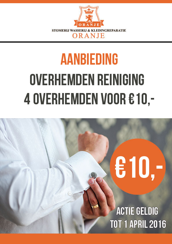 Overhemden-aanbieding